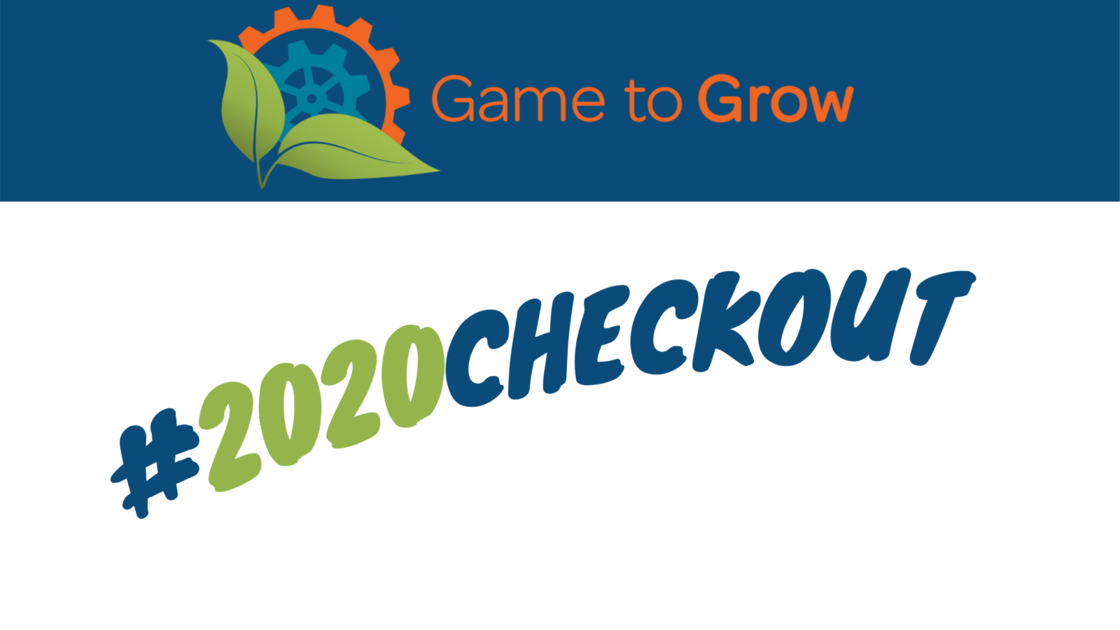 banner image with #2020checkout across the middle in a marker font